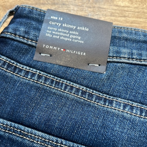 NWT Tommy Hilfiger Curvy Skinny Ankle Jean size 12 - Picture 13 of 13